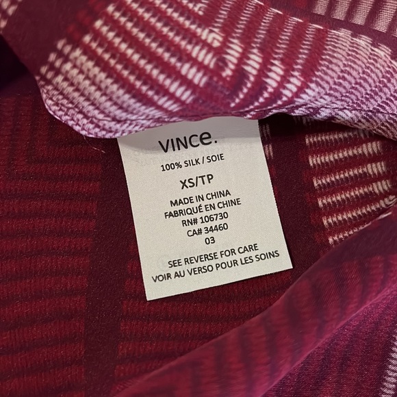 Sleeveless Silk Blouse by Vince - Picture 10 of 12